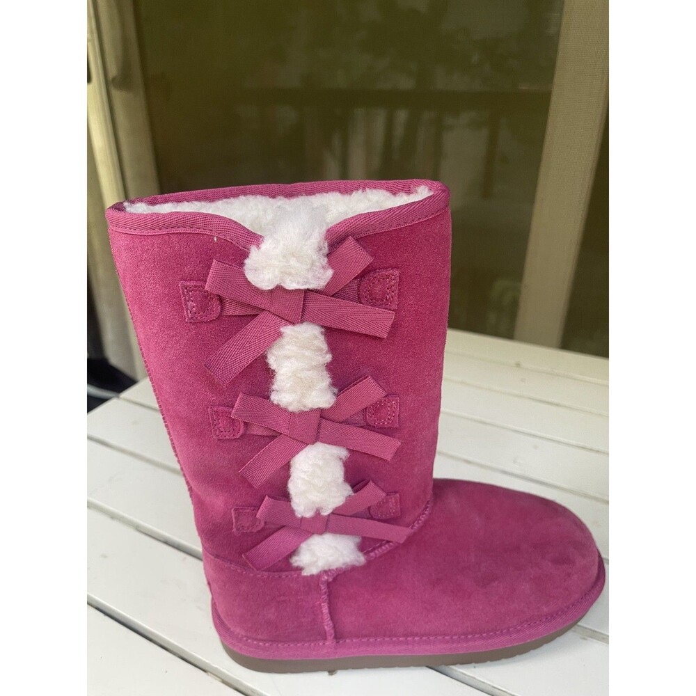 KOOLABURRA by UGS Victoria Tall Boots Bright PINK Girls Sz 2